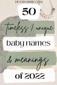 Baby Girl Names With U