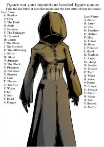 Dark Last Names