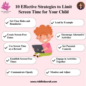 Limit Screen Time For Kids